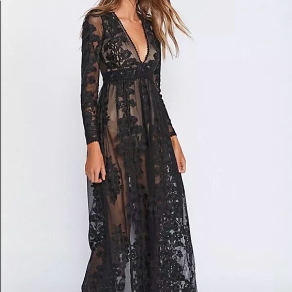 ISO for love and lemons Temecula dress in black - Picture 1 of 2